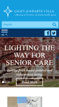Mobile Screenshot of lightofheartsvilla.org